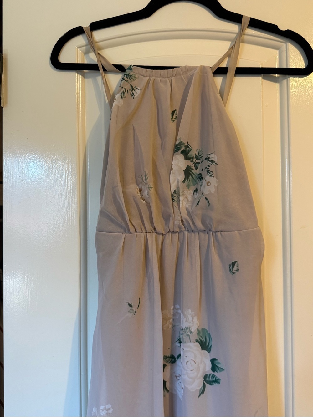 Women's Show Me Your Mumu halter floral maxi dress Size Small